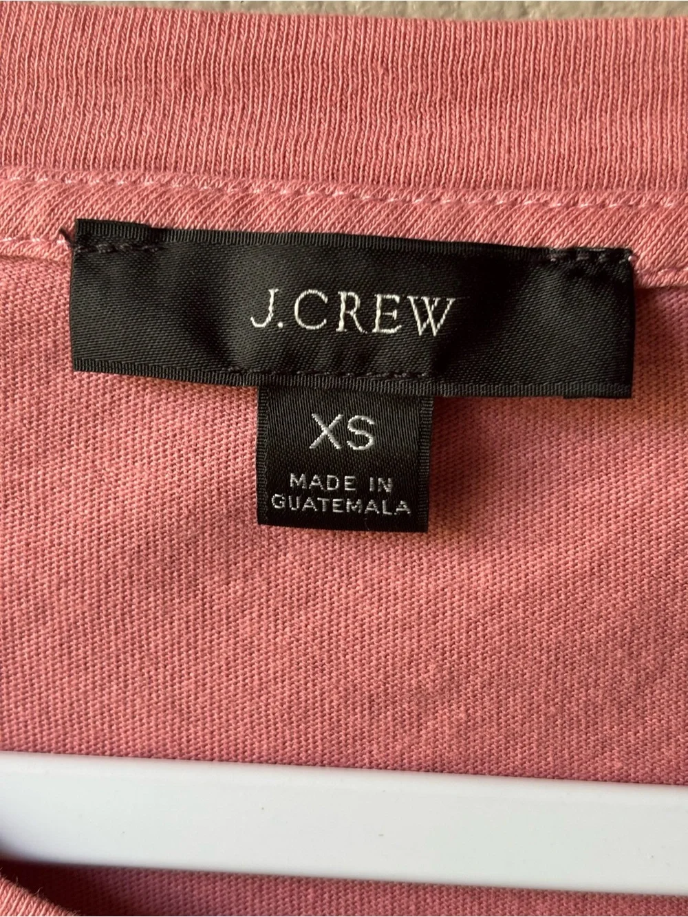 J. Crew Rose Pink Ruffle Sleeve Tiered Tee Dress - Picture 6 of 6